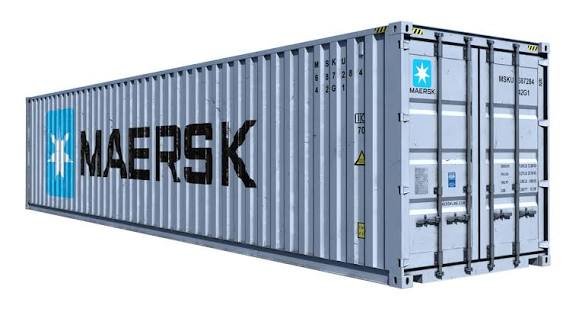 Used 40ft Maersk Shipping Container